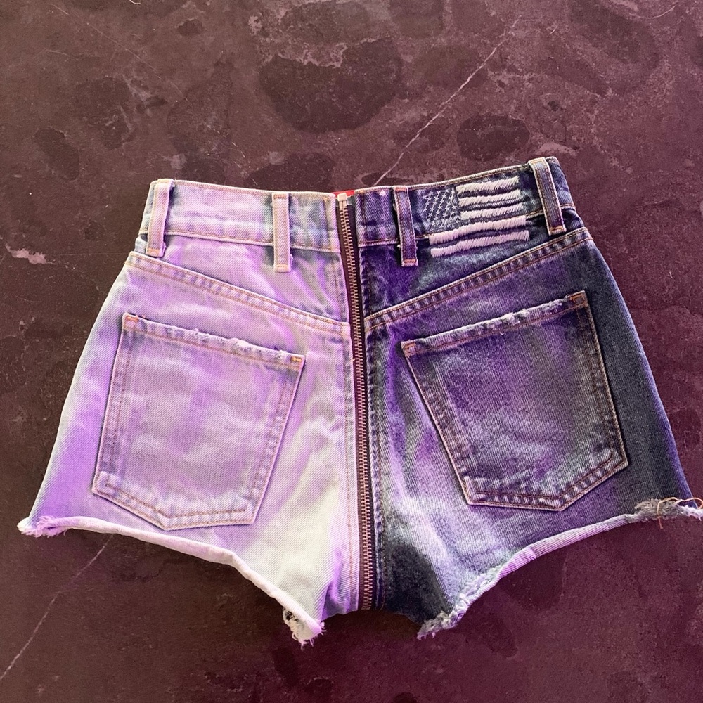 REVICE High Rise Shorts 25 NWOT - Picture 3 of 5